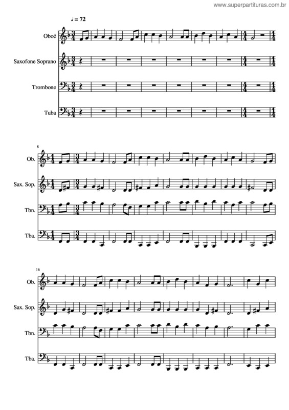 Super Partituras 039 Eu Desejo Senhor Desconhecido