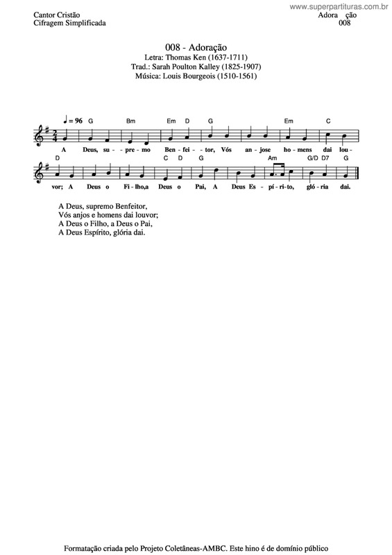 Super Partituras Adoração V 4 Cantor Cristão Com Cifra