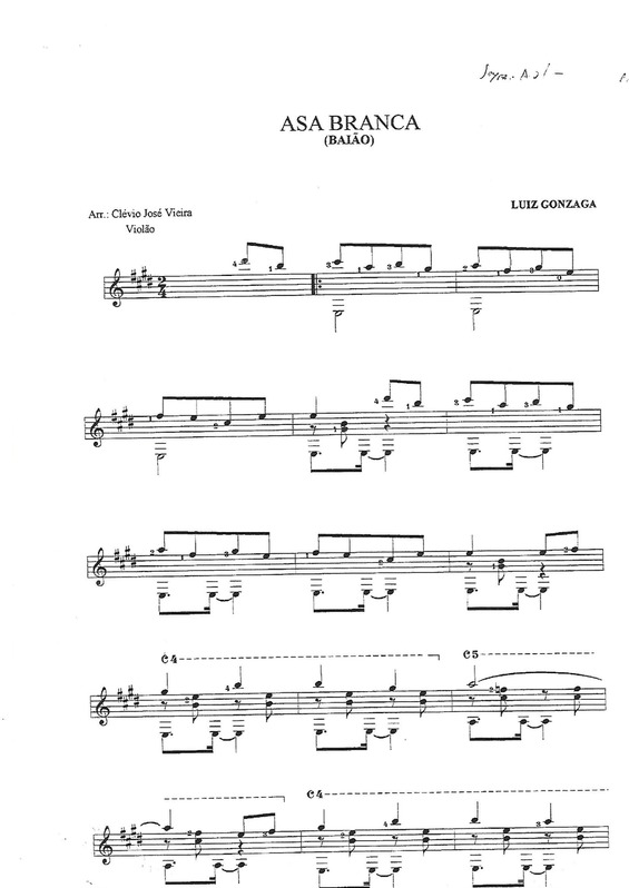 Super Partituras Asa Branca v.11 (Luiz Gonzaga)