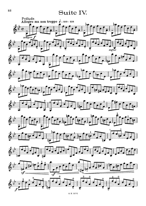 Super Partituras Cello Suite No. 4 (Johann Sebastian Bach) Super Partituras Cello Suite No. 4 (Johann Sebastian Bach)