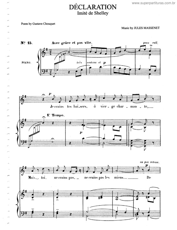 La Déclaration Chords – La Déclaration France Gall Chords – JXQQS