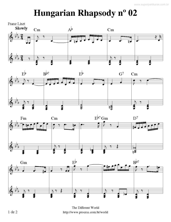 super-partituras-hungarian-rhapsody-n-2-franz-liszt-com-cifra