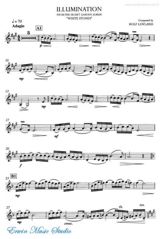 Super Partituras Illumination v.2 (Rolf Lovland, Secret Garden)