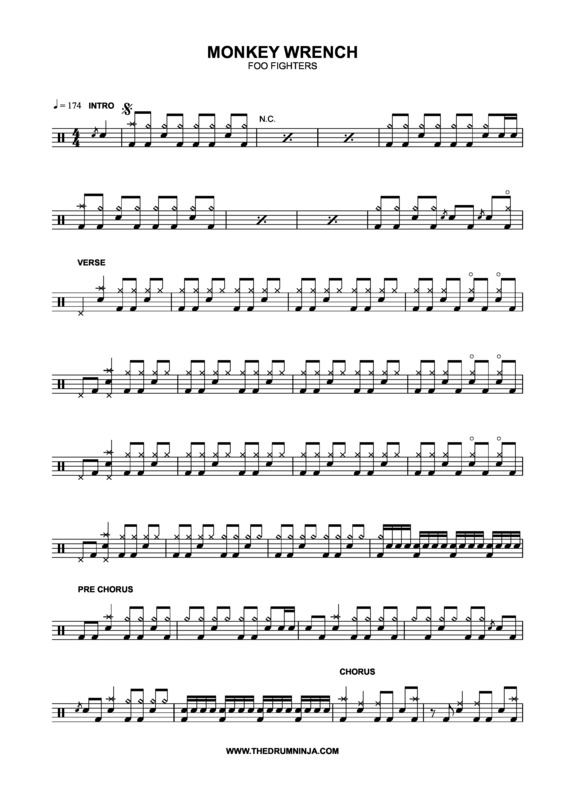 Super Partituras Long Road To Ruin v.2 (Foo Fighters)