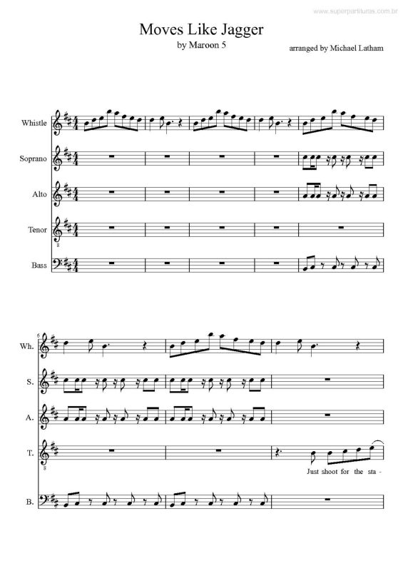 moves like jagger tab