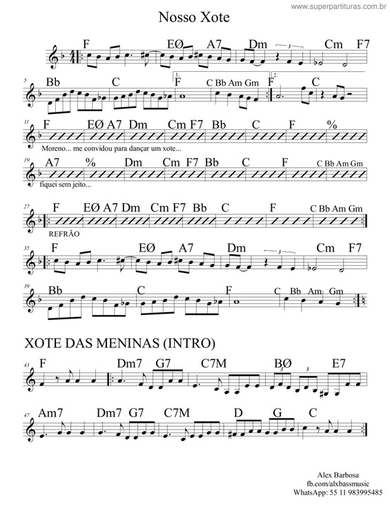 Super Partituras Nosso Xote v.2 (Bicho de Pé), com cifra