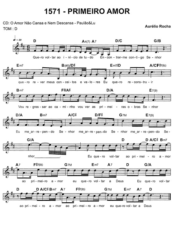 Super Partituras Primeiro Amor v.12 (Músicas Cristãs), com cifra