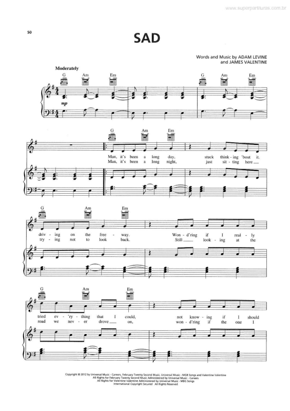 sad piano chords maroon 5 sad piano chords maroon 5