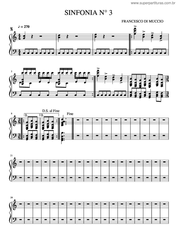 Mamo Rasheed 3 Super Partituras - Sinfonia N° 3 (Desconhecido)