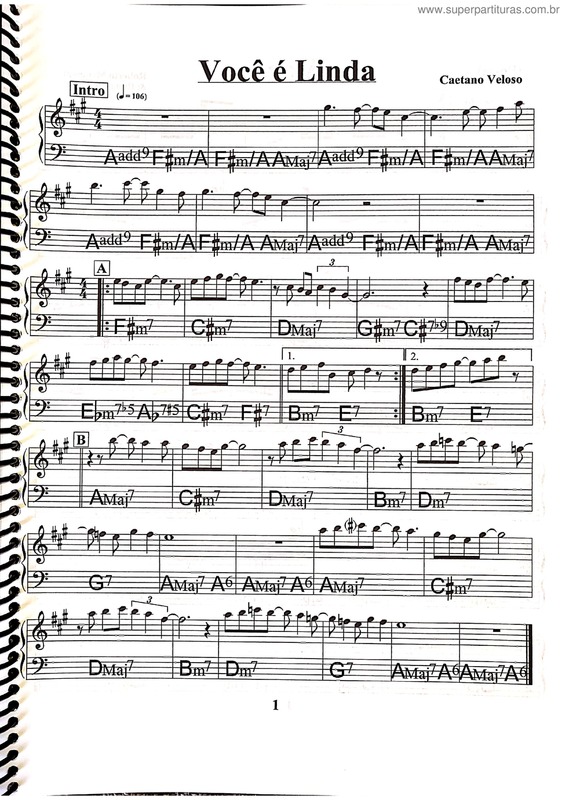Super Partituras Voc Linda V 10 Caetano Veloso Com Cifra super-partituras-voc-linda-v-10-caetano-veloso-com-cifra
